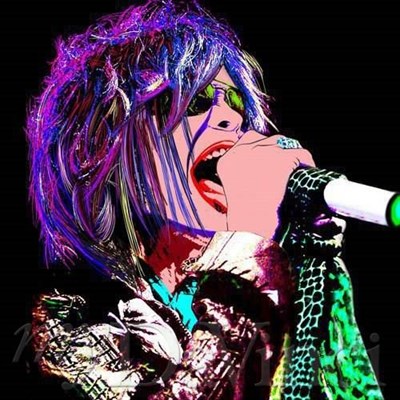 Steven Tyler Pop Art Print - myDaVinci